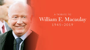 A Tribute to William E. Macaulay