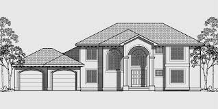 Homes built from mediterranean house plans are highly influenced by the designs found in spain and italy. Mediterranean House Plans Luxury House Plans 10042