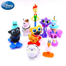 As músicas do bingo e rolly vol. Disney 12pcs Puppy Friend Puppy Dog Pals Bingo Rolly Bob Doll Model Character Action Map Cake Decoration Children S Toy Gifts Dolls Aliexpress
