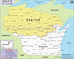 Learn which area is covered under the code 534, along with the service provider that works with this code. 534 Area Code Map Where Is 534 Area Code In Wisconsin