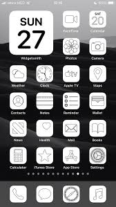 Aesthetic White Ios 14 App Icons Pack 108 Icons 1 Color Etsy In 2020 App Icon Ios Icon Iphone App Design