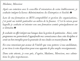 Cela permet de mesurer en. Lettre De Motivation Licence Droit Science Politique
