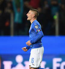 Marco Verratti Of Italy Celebrates His Goal Of 2 0 During The 2020 Uefa European Championship Celebrities European Championships