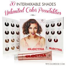 Most Hair Color Lines Come In Over 100 Colors Most Colorists Purchase And Use Only 15 20 Colors In A Line Color Edge Electra Color Lines Colourist Hair Color