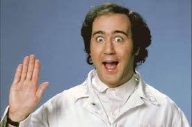 Comic and sometimes wrestler Andy Kaufman died