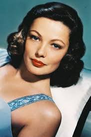 Gene Tierney (1920-1991), circa 1940.