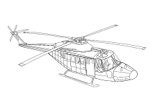 Kinder Malvorlagen Ausmalbilder Flugzeuge Hubschrauber Fliegen