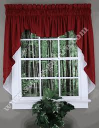 Hope you enjoy it.all credit to owners. Emery Lined Swag 45 Long Burgundy Renaissance Kitchen Valances Valance Green Kitchen Curtains Country Kitchen Curtains