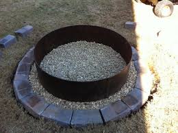 30 In Galvanized Round Fire Pit Ring Metal Fire Pit Ring Fire Pit Ring Steel Fire Pit Ring