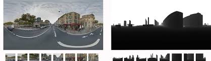 Super easy streetview with google maps. An Example Of Street View Panorama Top Left And Its Associated Depth Download Scientific Diagram