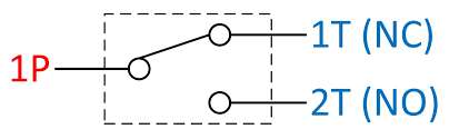 Image result for normally closed and normally open switches