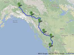 Edmonton To Vancouver Drive Map Road Trip Route Alaska To Vancouver | Cassiar Highway | Travel