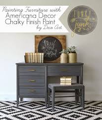 Painting Furniture With Deco Art Chalky Finish Paint Americana Decor Chalk Paint Furniture Makeover Americana Decor