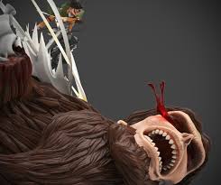 The beast titan's inheritors have spoken other times in their titan form. Ranger The Gakabox