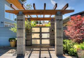 This is easier with a second person. Welcoming Garden Gate Designs