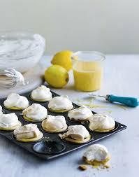 Mini Lemon Meringue Pies Easier To Make Than You Think Especially If You Use Ready Made Pastry Find The Recipe In Issue 25 Mini Lemon Meringue Pies Lemon Curd Jam Tarts
