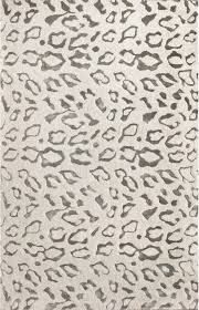 Madagascar Viscose Leopard Silver Rug Kids Rugs Leopard Print Rug Leopard Rug Animal Print Carpet