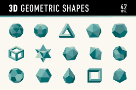 3d Geometric Shapes 3d Geometric Shapes Geometric Shapes Geometric Logo