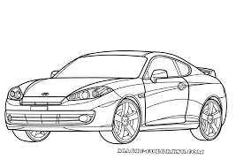 What kind of car do your parents have? Mazda Coloring Pages