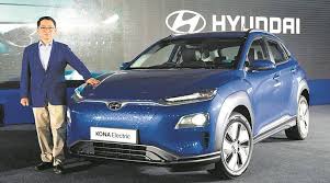 Seriously fun to drive nobody ever said that electric mobility had to be boring. Hyundai Kona Suv Post Budget Ev Push First Big Electric Launch In India Auto Travel News The Indian Express