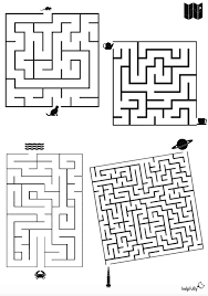 Mit malspiel die uhr lernen. Labyrinth Witziger Irrgarten Vorlage Kinder Lernen Vorlagen Ausdrucken