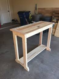Pallet Wood Entry Table Wood Table Diy Wood Entry Table Diy Pallet Furniture