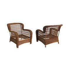 Allen Roth Set Of 2 Belanore Textured Coffee Steel Strap Seat Patio Chairs Patio Chairs Chair Patio