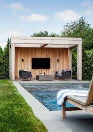 It features a regal design style, which is definitive of the rest of the house as well. 75 Beautiful Farmhouse Pool Pictures Ideas July 2021 Houzz