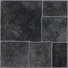 Colours Black Traditional Random Stone Effect Self Adhesive Vinyl Tile Pack 1 02 M Departments Diy At B Q Self Adhesive Vinyl Tiles Adhesive Vinyl Tiles