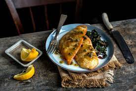 Chicken Piccata With Chard Or Beet Greens Recipe Nyt Cooking