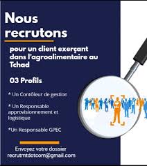 Une Societe Agroalimentaire Recrute Plusieurs Profils Au Tchad Tchadcarriere
