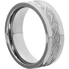 Jupiter Mens Carved Infinity Rings Forever Metals Rings Mens Wedding Bands Infinity Wedding Band Mens Wedding Bands