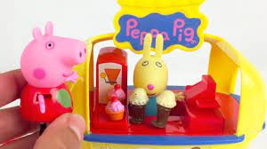 Peppa pig is a cheeky little piggy who lives with her younger brother george, mummy pig and daddy pig! Peppa Gris Er En Iskrem Norsk Film Barn Peppa Pig Eet Ijsje Bij De Ijskraam Van Rebecca Rabbit Youtube
