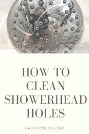 How To Clean Shower Head Holes And Hose Step By Step Shower Heads Shower Cleaner Cleaning