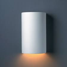 Outdoor Cylinder Led Downlight Wall Sconce By Justice Design Cer 0940w Bis Led1 1000 Wall Lights Wall Sconces Wall Sconce Lighting