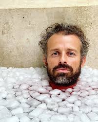 With Magnus Martens] (director) & NICK REMY MATTHEWS ACS] (DOP) after  yesterday's set 🎥 Thank you guys for this adventure🙏🏼🤘🏻 it was  awesome. I associated Norway mostly with Vikings and trolls and