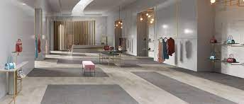 This floor plan is perfect for small store spaces and leads customers in one direction, ending at the checkout area. Small Boutique Floors Store And Shop Retail Flooring Tarkett Tarkett