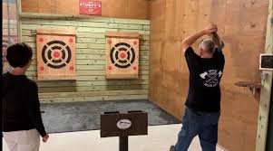 Our axeperts will teach you the basics of axe throwing and then guide you and your friends (or enemies, coworkers, family) through some fun and competitive games. Stumpy S Axe Throwing Venue Opens Wednesday In Cocoa Village