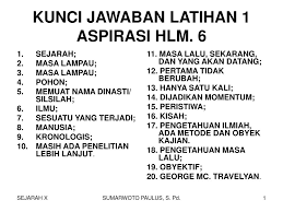 Kunci jawaban aspirasi kelas 11 semester 2. Ppt Kunci Jawaban Latihan 1 Aspirasi Hlm 6 Powerpoint Presentation Free Download Id 5632162