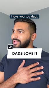 The first time hearing dad say “I love you” ♥️ #KingCGillette #MensGrooming  #BeardDad #GillettePartner
