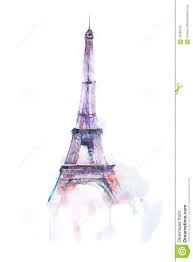 Descubre los mejores dibujos de la torre eiffel para imprimir, recortar, colorear y pintar gratis. Dibujo De La Acuarela De La Torre Eiffel En Paris En El Fondo Blanco Stock De Ilustracion Ilustracion De Arte Pintado 70264142