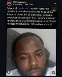 41 year old Damon Robinson of South 2nd Street, charged with aggravated  assault & driving under influence by DA. Police booking photo after  Robinson's arrest in the hit & run that injured