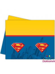 Superman Masa Ortusu 120x180 Cm Masa Parti Urunler
