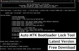▻if you have any question please post . Download Auto Mtk Bootloader Unlock Tool Latest Free For Windows