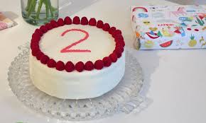 Das gewicht des kuchens kann sich leicht von den gewichten unten angegebenen abweichen.kuchen für mama. Kuchen Zum 2 Geburtstag Himbeertorte Rezept Reise Mama
