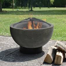 B Q Caleta Clay Firebowl Departments Diy At B Q Clay Fire Pit Fire Bowls Fire Pit Landscaping