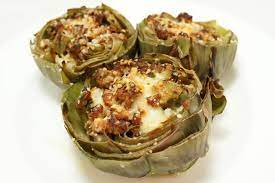 Carciofi Ripieni Ricetta Facile Da Preparare Ricetta Carciofi Ripieni Ricette Carciofi