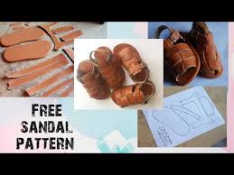 Access and use of this program is provided, free of charge, in the interest of promoting bespoke shoemaking. How To Make Shoes Diy Baby Boy Sandal With Free Downloadable Pattern Youtube