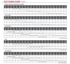 Sizing Guides And Charts