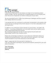 Interview Thank You Letter Template Follow Up After Second Sample ...
